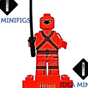 Battle Royale Hybrid Apex Ninja PUBG Style Custom UV Print on Lego Minifigure